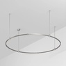 Трек ART-APRIORI-ROUND-ROD-400-R1500 (TN) (Arlight, IP20 Металл, 3 года)