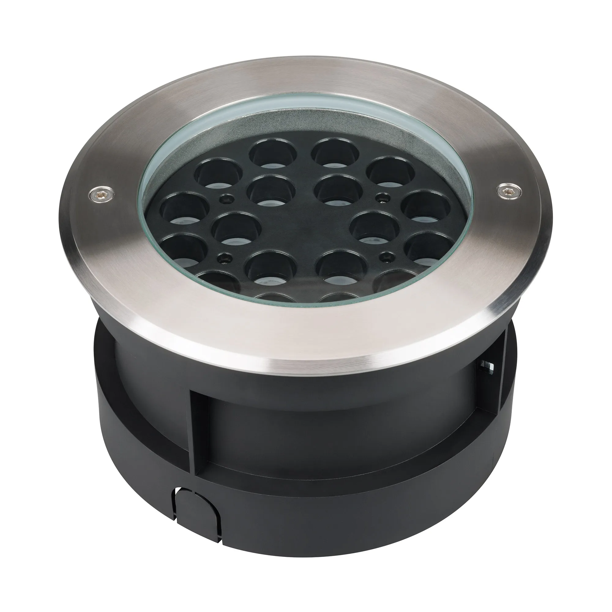 Светильник LTD-DAFNA-GROUND-R210-36W Warm3000 (SL, 20 deg, 230V) (Arlight, IP67 Металл, 5 лет)