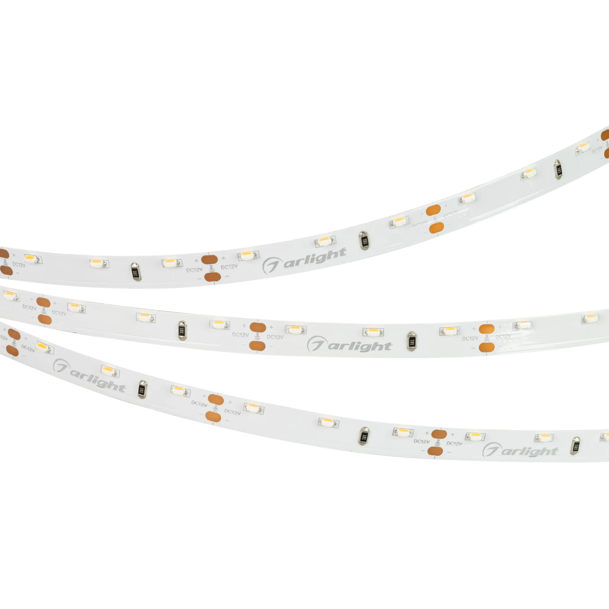 Лента светодиодная RS 2-5000 12V Warm2700 (3014, 60 LED/m, LUX) (Arlight, 4.8 Вт/м, IP20)